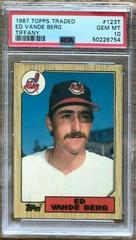 Ed Vande Berg #123T Baseball Cards 1987 Topps Traded Tiffany Prices