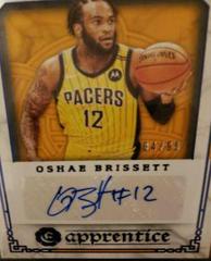 Oshae Brissett [Blue] Basketball Cards 2020 Panini Chronicles Apprentice Signatures Prices