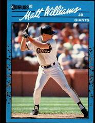Matt Williams #61 Baseball Cards 1990 Donruss Best NL Prices