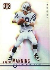 Peyton Manning [Red] Football Cards 2001 Pacific Dynagon Prices