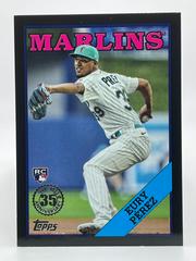 Eury Perez [Black] #88US-28 Baseball Cards 2023 Topps Update 1988 Prices