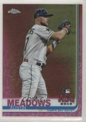Austin Meadows [Pink Refractor] #96 Baseball Cards 2019 Topps Chrome Update Prices