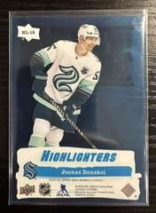 Joonas Donskoi #HL-18 Hockey Cards 2022 Upper Deck Highlighters Prices