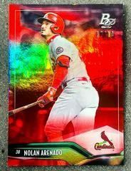 Nolan Arenado [Red] #58 Baseball Cards 2021 Bowman Platinum Prices