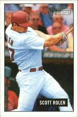 Scott Rolen [Mini] #10 Baseball Cards 2005 Bowman Heritage Prices