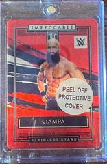 Ciampa [Red] #14 Wrestling Cards 2022 Panini Impeccable WWE Stainless Stars Prices