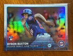 Byron Buxton [Rainbow Foil] Baseball Cards 2015 Topps Update Prices