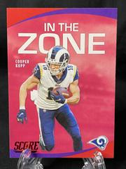 COOPER KUPP [GOLD] Football Cards 2020 Panini Score in the Zone Prices