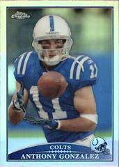 Anthony Gonzalez #TC95 Football Cards 2009 Topps Chrome Prices