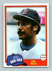 Jim Rice #68 Baseball Cards 1981 O Pee Chee Prices