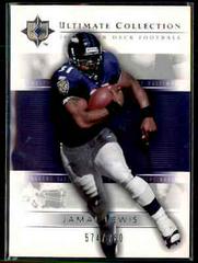 Jamal Lewis #6 Football Cards 2004 Upper Deck Ultimate Collection Prices