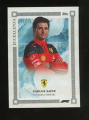 Carlos Sainz [Blue] Racing Cards 2023 Topps Eccellenza Formula 1 Prices