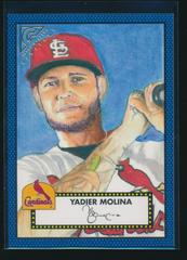 Yadier Molina [Blue] #H-16 Baseball Cards 2018 Topps Gallery Heritage Prices