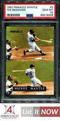 The Beginning Baseball Cards 1992 Pinnacle Mickey Mantle Prices