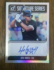Jose Abreu #SS-JA Baseball Cards 2018 Panini Donruss Signature Series Prices