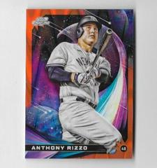 Anthony Rizzo [Orange Galactic] Baseball Cards 2022 Topps Cosmic Chrome Star Gaze Prices