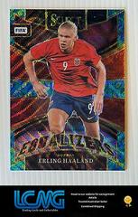 Erling Haaland [Peacock] Soccer Cards 2022 Panini Select FIFA Equalizers Prices