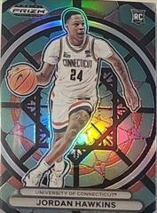 Jordan Hawkins #6 Basketball Cards 2023 Panini Prizm Draft Picks Stained Glass Prices