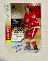Tyler Bertuzzi [Patch] #IS-TB Hockey Cards 2021 SP Game Used Inked Sweaters Autograph Prices
