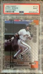 Barry Bonds [w/ Coating] Baseball Cards 1999 Finest Prices