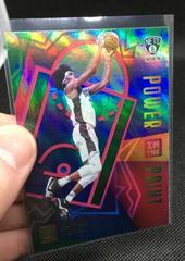 Jarrett Allen [Green Flood] Basketball Cards 2020 Donruss Power in the Paint Prices