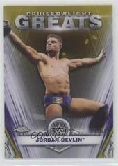 Jordan Devlin [Gold Refractor] Wrestling Cards 2021 Topps Chrome WWE Cruiserweight Greats Prices