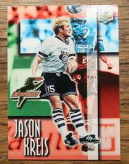 Jason Kreis #14 Soccer Cards 1997 Upper Deck MLS Prices