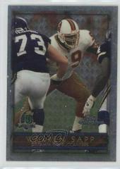 Warren Sapp #23 Football Cards 1996 Topps Chrome Prices