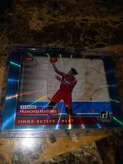 Jimmy Butler [Yellow Laser] #12 Basketball Cards 2021 Panini Donruss Franchise Features Prices