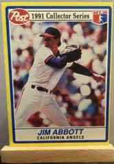 Jim Abbott #20 Baseball Cards 1991 Post Cereal Prices