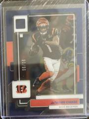Ja'Marr Chase [Blue] Football Cards 2022 Panini Clearly Donruss Prices