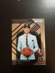 Michael Porter Jr. #14 Basketball Cards 2018 Panini Prizm Luck of the Lottery Prices
