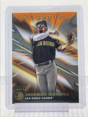 Jackson Merrill [Orange Foil] #1 Baseball Cards 2023 Bowman Inception Prices