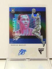 Darius Bazley [Blue] Basketball Cards 2019 Panini Chronicles Flux Rookie Autographs Prices