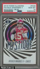Patrick Mahomes II [Blue] #PAM Football Cards 2019 Panini Illusions Mystique Prices