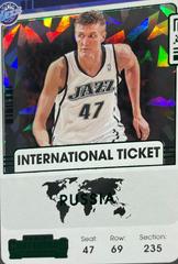 Andrei Kirilenko [Green Ice] Basketball Cards 2021 Panini Contenders International Ticket Prices