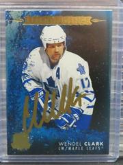 Wendel Clark Hockey Cards 2021 Upper Deck The Cup Effervescence Autographs Prices