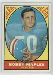 Bobby Maples #53 Football Cards 1967 Topps Prices