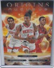 Jalen Green, Kevin Porter Jr. , Jabari Smith Jr. #17 Basketball Cards 2022 Panini Origins Nucleus Prices