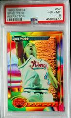 Spud Webb [Refractor] Basketball Cards 1993 Finest Prices