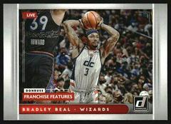 Bradley Beal Basketball Cards 2021 Panini Donruss Franchise Features Prices