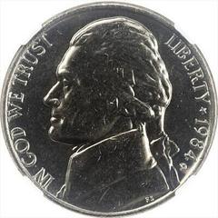 1984 P Coins Jefferson Nickel Prices