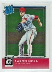 Aaron Nola #37 Baseball Cards 2016 Panini Donruss Optic Prices