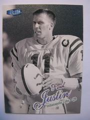 Paul Justin [Platinum Medallion] Football Cards 1998 Ultra Prices