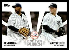 Andy Pettitte, CC Sabathia Baseball Cards 2023 Topps One Two Punch Prices