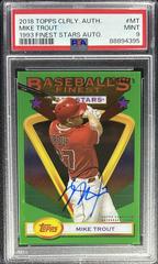 Mike Trout [Autograph Green] #MT Baseball Cards 2018 Topps Clearly Authentic Prices