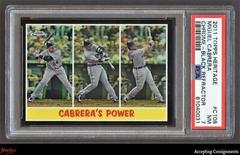 Miguel Cabrera [Black Refractor] #C163 Baseball Cards 2011 Topps Heritage Chrome Prices