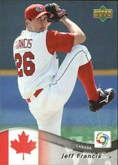 Jeff Francis Baseball Cards 2006 Upper Deck World Baseball Classic Prices