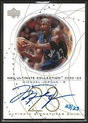 Michael Jordan [Gold] Basketball Cards 2002 Ultimate Collection Signatures Prices