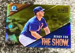 Peter Alonso [Gold Refractor] #RFTS-11 Baseball Cards 2019 Bowman Chrome Ready for the Show Prices